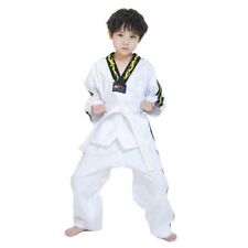 Adult children dragon embroidery Taekwondo suit martial arts track and field, used for sale  Shipping to South Africa