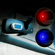 Carro LED falso alarme solar aviso estroboscópico luz flash anti-roubo acessórios automáticos - comprar usado  Enviando para Brazil