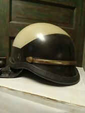 vintage police motorcycle helmet for sale  Utica