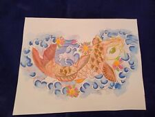 Koi ink watercolor for sale  Curtiss