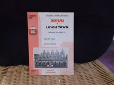 Leyton orient luton for sale  HARLOW