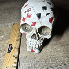 Poker skull head for sale  Middletown
