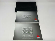 Usado, 2004 Mitsubishi Galant Manual do Proprietário Conjunto com Estojo OEM I01B02014 comprar usado  Enviando para Brazil