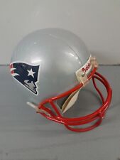 Casco réplica tamaño completo de los New England Patriots equipo de fútbol americano de la NFL gris Riddell, usado segunda mano  Embacar hacia Mexico