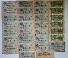 Lot reichsbanknoten 1898 gebraucht kaufen  Bad Sachsa