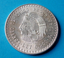 Silbermünze 1948 azteken gebraucht kaufen  Kiefersfelden