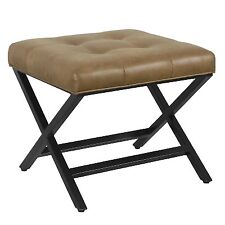 black tufted ottoman bench for sale  USA