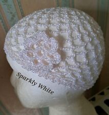 White mop lurex for sale  ALTRINCHAM