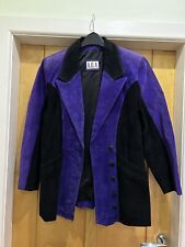Purple black suede for sale  CHESTERFIELD