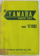 Yamaha model yz100e for sale  LEICESTER