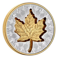 ¡NUEVO! Moneda de Plata de 1 oz de hoja de arce super incuse sml de Canadá 2024 20$ segunda mano  Embacar hacia Argentina
