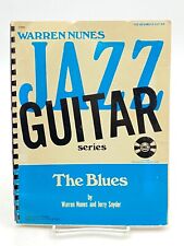 Warren Nunes Jazz Guitar Series The Blues Book, includes Demo Record Last one, used for sale  Shipping to South Africa