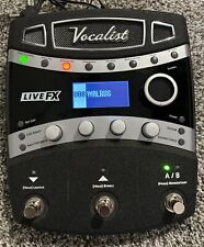 Pedal processador de efeitos múltiplos vocal Digitech VLFX-04 Vocalist Live FX 🎵 comprar usado  Enviando para Brazil