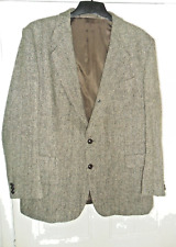 mens tweed overcoat for sale  WATFORD