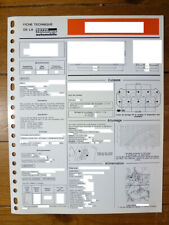 825 fiche technique d'occasion  France