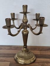 Vintage brass candelabra for sale  CHESTER
