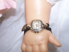 Relógio de boneca antigo vintage Bulova feito sob medida para bonecas médias a grandes #10 comprar usado  Enviando para Brazil