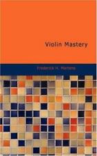 Usado, Maestría en violín: habla con maestros violinistas y maestros, Frederick H. Martens, segunda mano  Embacar hacia Argentina