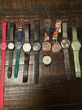 Lote de 10 piezas o restauraciones de relojes Swatch , usado segunda mano  Embacar hacia Argentina