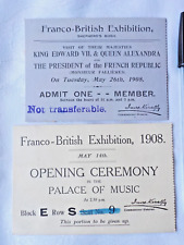 Franco british exhibition for sale  RUGBY