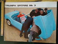 Brochure foglio triumph usato  Italia