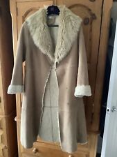 long sheepskin coat for sale  STOCKPORT