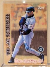 1997 Topps Team Timber #1 Ken Griffey Jr de la corte inserto de madera real raro segunda mano  Embacar hacia Argentina