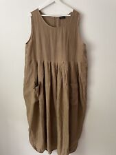 James Lakeland Lagenlook 100% Linen Dress Size XXL/ 18 VGC for sale  Shipping to South Africa