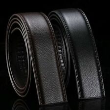 Luxury Men Leather Ratchet Automatic Buckle Belt Leather High Quality Belts Gift myynnissä  Leverans till Finland