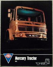 Aec mercury tractor for sale  LEICESTER