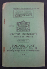 Ww2 british manual for sale  IPSWICH