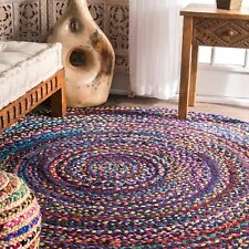 Rug 100% Cotton Design 100% Handmade Carpet Braided Farmhouse Modern Area Rug for sale  Shipping to South Africa