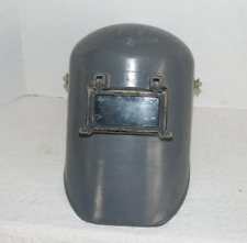 Máscara de capacete e capuz de soldagem vintage com tampa de lente flip up fibra metálica, usado comprar usado  Enviando para Brazil