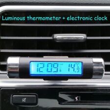Mini termômetro digital LED para carro relógio eletrônico pode ser pendurado e colado comprar usado  Enviando para Brazil