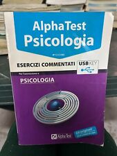 Alpha test. psicologia. usato  Casalnuovo Di Napoli