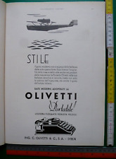 Pubblicità 1933 olivetti usato  Russi