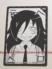 Cartão De watamote Promo Anime Oficial, não importa como eu olhar para ela é vocês's Fa comprar usado  Enviando para Brazil