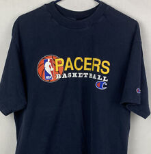 Camiseta Vintage Champion Indiana Pacers NBA Baloncesto Azul Marino Para Hombre Grande segunda mano  Embacar hacia Argentina