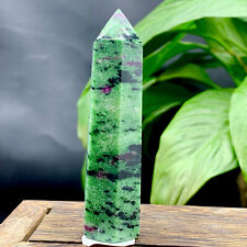 75g de cristal natural verde rubi zoisita (anylite) energia de cura chakra comprar usado  Enviando para Brazil
