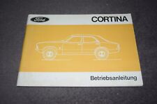 Usado, Manual de instrucciones Ford Cortina MK3 (TC) 1970 primera clase segunda mano  Embacar hacia Argentina