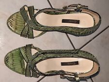 sandali verdi tacco usato  Bra