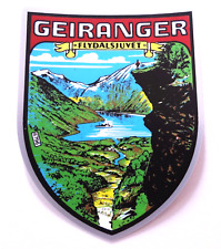 Souvenir aufkleber geiranger gebraucht kaufen  Köln