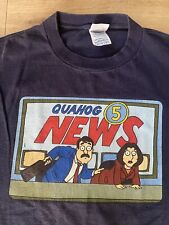 Camisa Vintage 2004 Family Guy Quahog 5 Notícias Tom Spanks Diane M Cartoon Network comprar usado  Enviando para Brazil