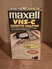 Maxell vhs cassette for sale  White Sulphur Springs