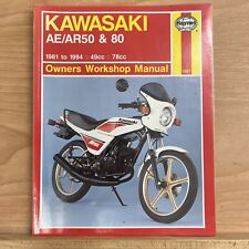 Kawasaki ar50 haynes for sale  ST. AUSTELL