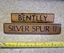Brass bentley silver for sale  CRAVEN ARMS