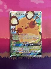 Pokemon Card Dedenne GX 195a/214 Black Star arte alternativa promocional quase em perfeito estado, usado comprar usado  Enviando para Brazil
