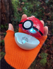 Suporte de anel Pokeball iluminação LED caixa adereço presente Poke Ball Loveball casamento amor, usado comprar usado  Enviando para Brazil