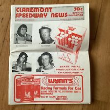 Claremont speedway news for sale  Shipping to Ireland