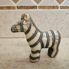 Raku pottery zebra for sale  Fairfield